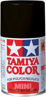 TAM86005 PS-5 Black Lexan Spray Paint (100ml)