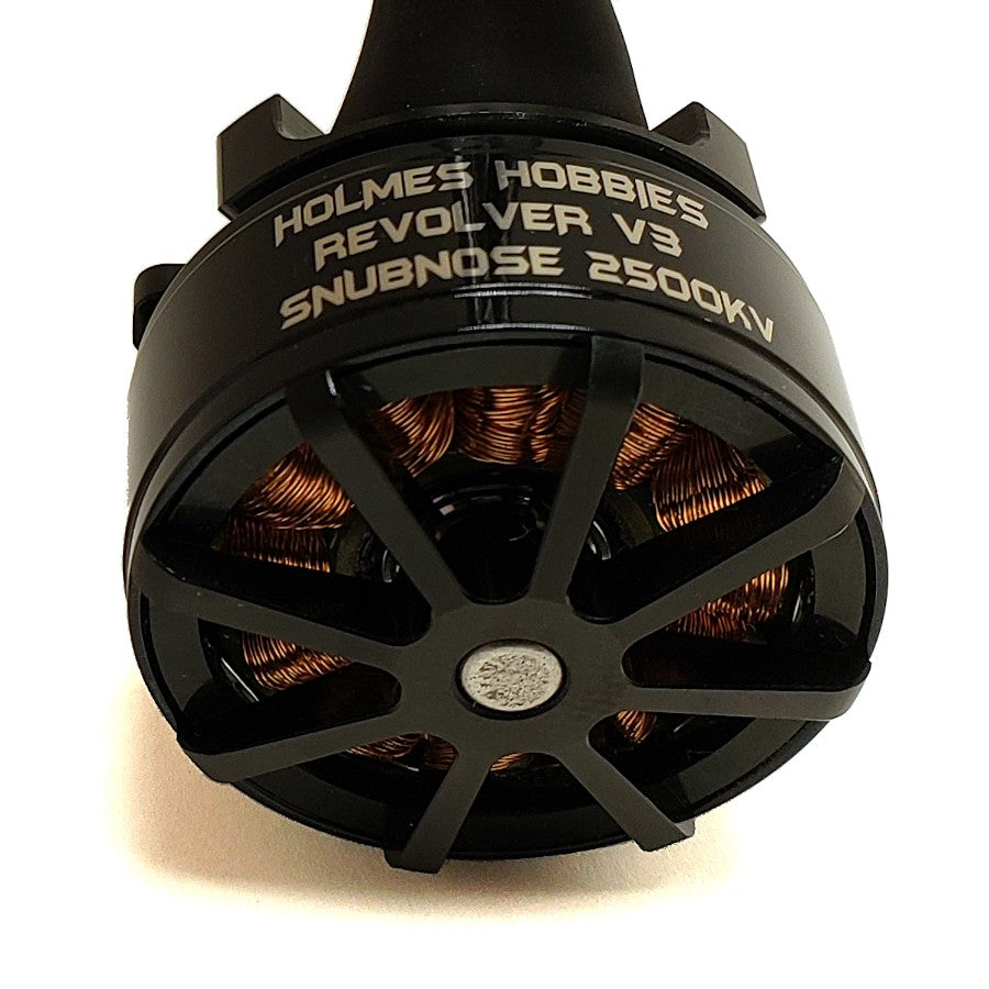HHB120100094 Holmes Hobbies Revolver V3 540 Sensorless Snubnose Brushless Outrunner Motor (2500kV)