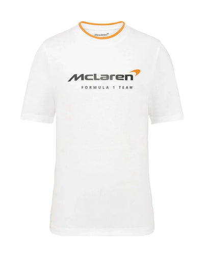 TJ15181 McLaren F1 Kids Core Essential T-Shirt - Youth White