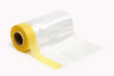 TAM87203 Masking Tape w/ Plastic Sheeting 150mm