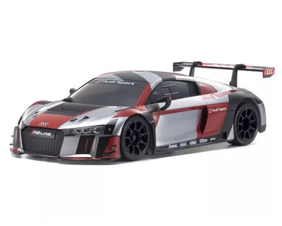 KYO32357RGB Kyosho MR-04 RWD Mini-Z Readyset w/Audi R8 LMS 2016 Body (Grey/Red)