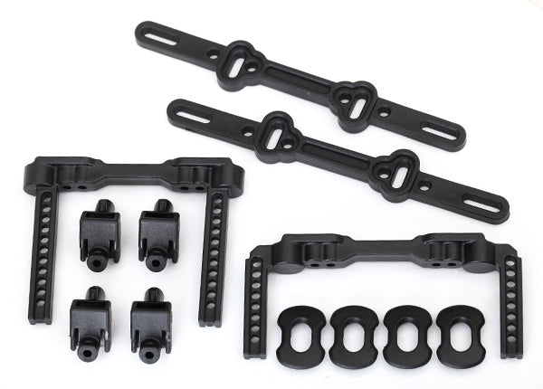 8316 Body mounts, front & rear/ sliders