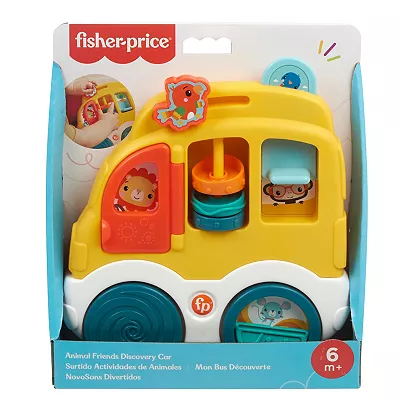HXK32 Fisher-Price Animal Friends Discovery Car