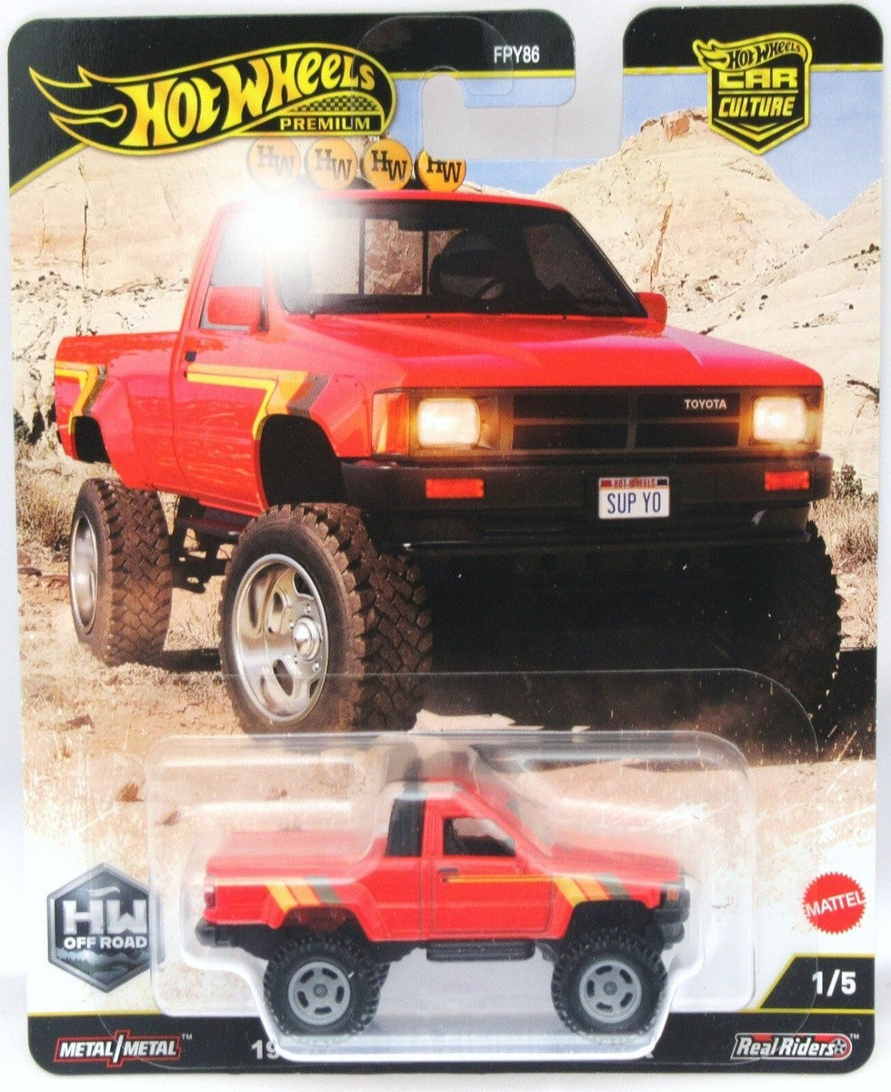 HWFPY86 Premium Car Culture 1987 Toyota Pickup Truck