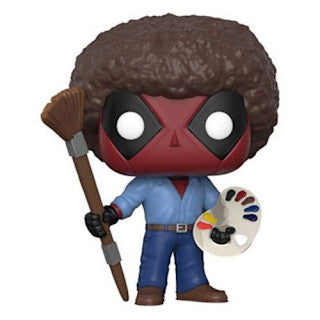 FU30865 Deadpool as Bob Ross