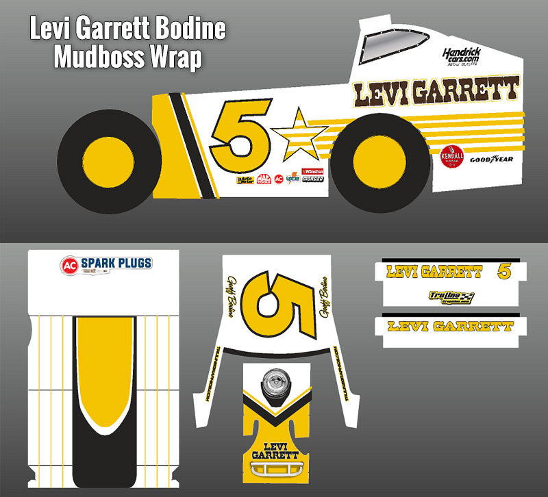 Mudboss Wrap - Salvas Slash Body - Levi Garrett - #5