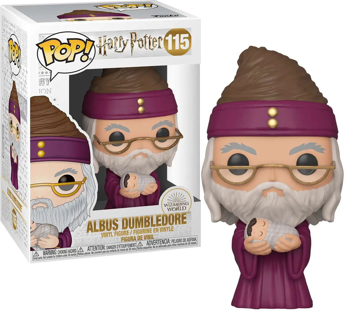FU48067 Harry Potter and the Sorcerer's Stone Dumbledore with Baby #115