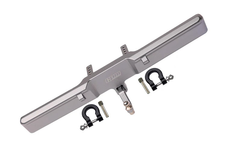 GPMTRX4330RF-GS TRX4 FORD BRONCO Aluminum Rear Bumper Mount - Gray Silver