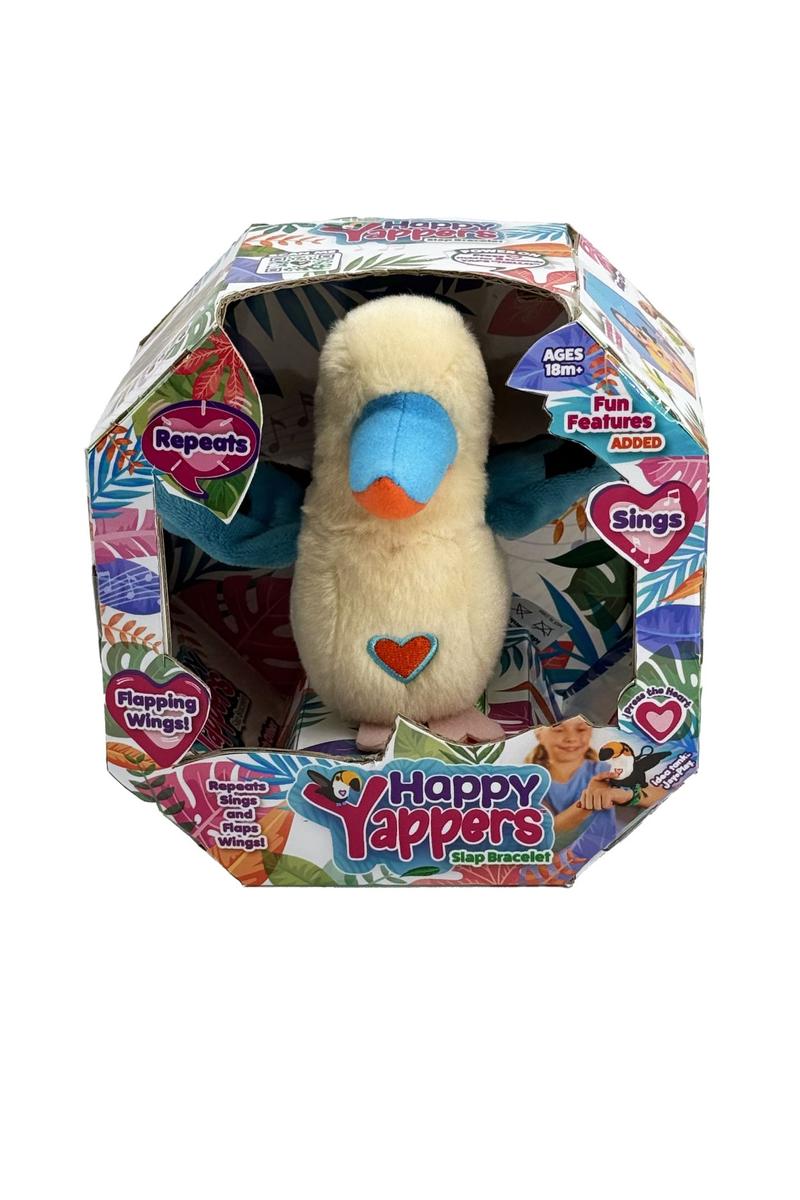 L2P 9400 Happy Yappers Chirping Plush Snap Bracelets – Bird Assortment Series 2