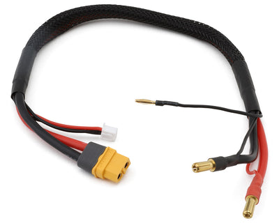 NSR2SXT60 2S LiPo XT60 Charge Lead (Female XT60 to 5mm Bullets) W/3-Pin JST-XH Balance Plug 12AWG 600mm
