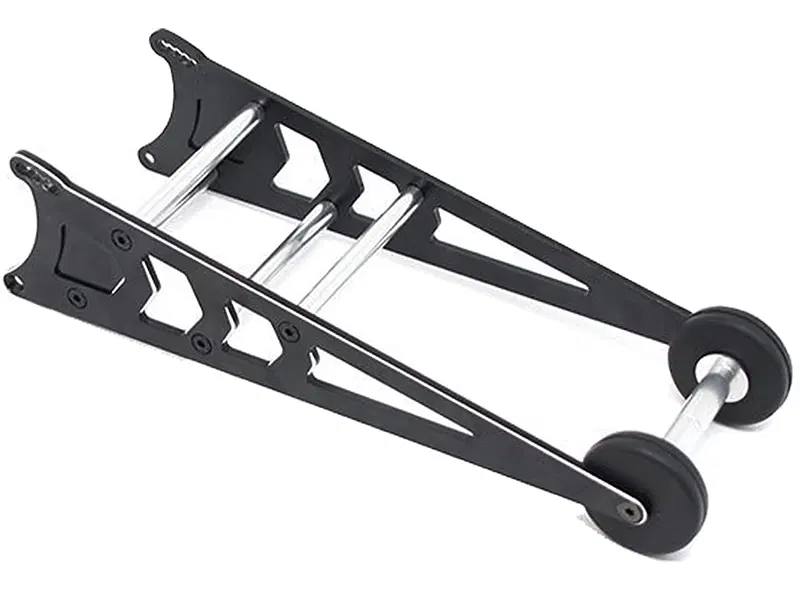 INTC30916BLACK Alloy Machined Wheelie Bar 1/10 2WD