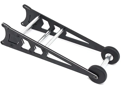 INTC30916BLACK Alloy Machined Wheelie Bar 1/10 2WD