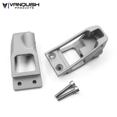 VPS08454 Vanquish Products VS4-10 Extended Shock Tower (Silver) (2)