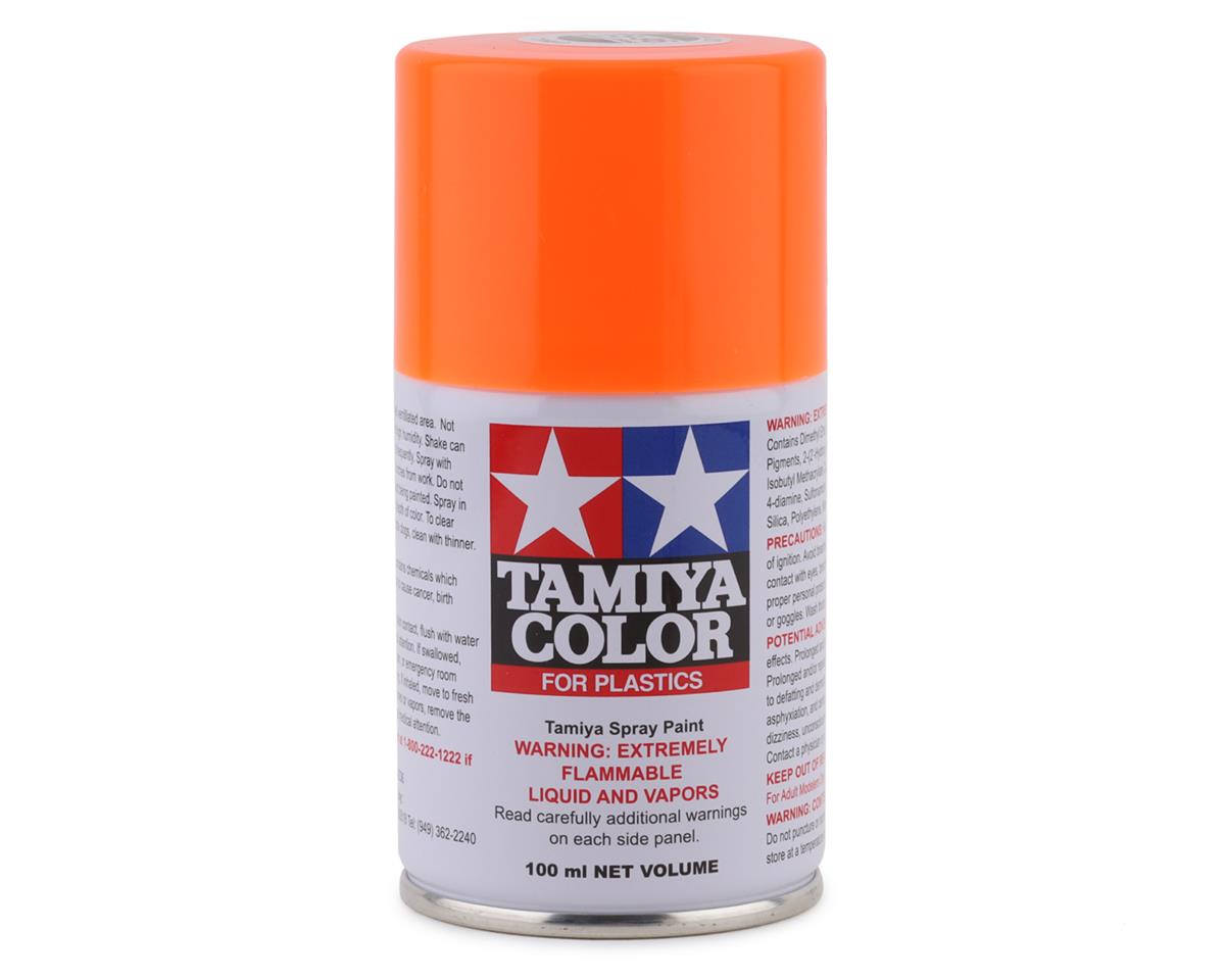 TAM85096 Tamiya TS-96 Fluorescent Orange Lacquer Spray Paint (100ml)