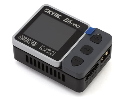 SKY-100198-02 SkyRC B6Neo LiPo/LiHV/LiFe DC Battery Charger (6S/10A/200W) (Grey/Black)