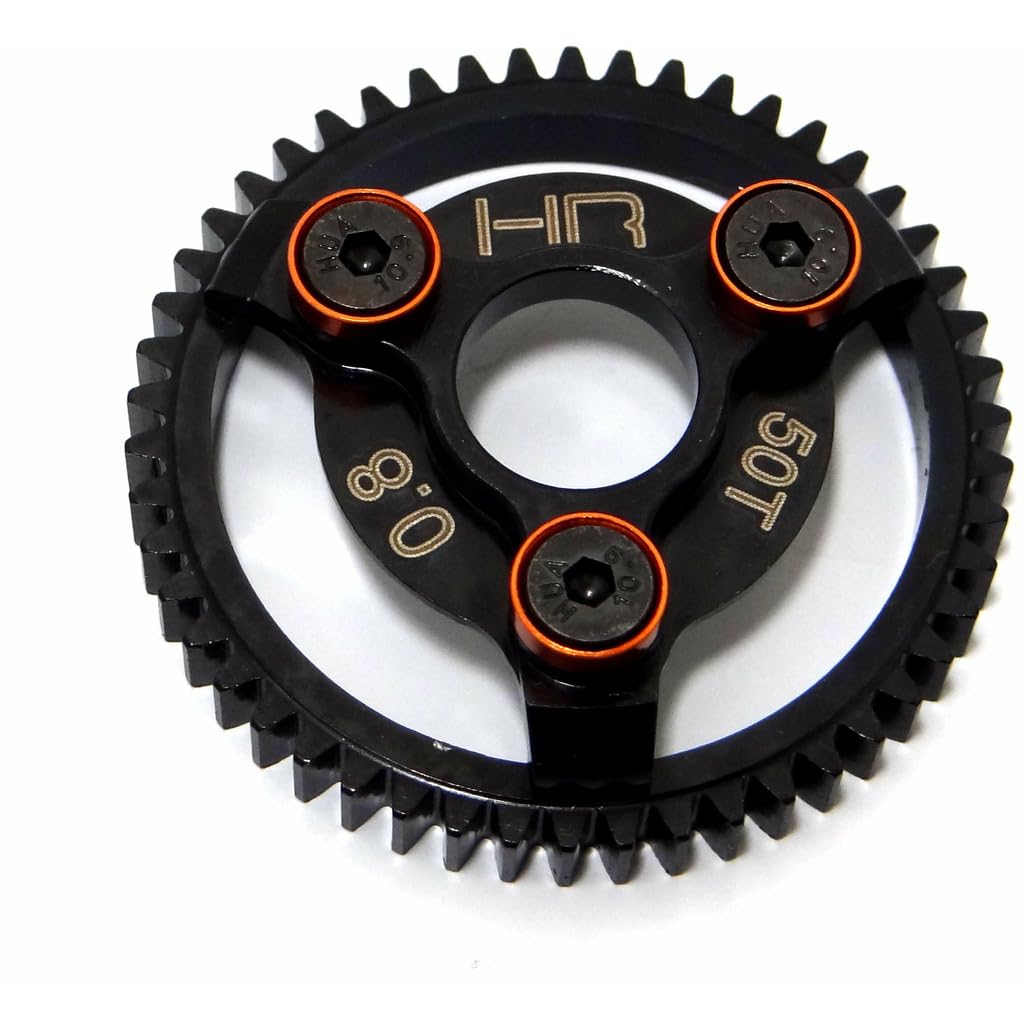 HRSTE250 - Steel Spur Gear (50t 32p) (Orange) - TRA