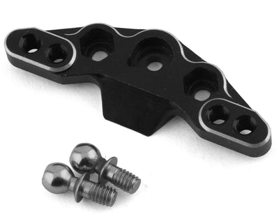 LOS311009 Mini-T 2.0 Aluminum Front Camber Block (Black)