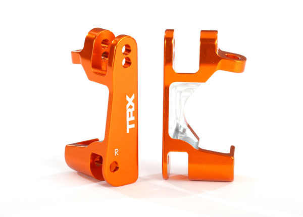 6832A Caster Block (C-Hubs) 6061-T6 Aluminum Orange