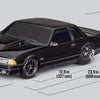 94046-4 Drag Slash Mustang 5.0 1/10 Scale Brushless Drag Car