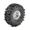 PRO1025110 1/30 Baja Pro X Front/Rear Mounted Chrome Beast Tires (4): Axial SCX30 (Limit 1 Set per Customer)