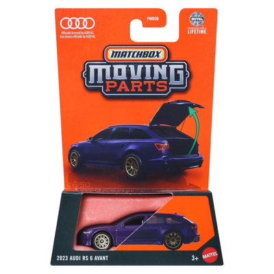 MBJBW84 Matchbox Moving Parts 2023 Audi RS 6 Avant