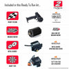 ARA2102 1/18 GRANITE GROM 4X4 RTR Brushed Monster Truck (Battery & Charger Included) Red