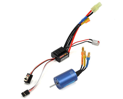 HWA81030010 Hobbywing EZRun 18A Sensorless Brushless ESC/Motor Combo (18.0T/5200kV) w/Program Box
