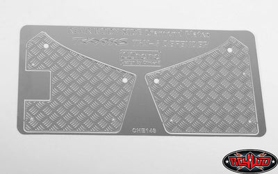 RC4WD VVV-C0441 Diamond Rear Fender Plate Quarters