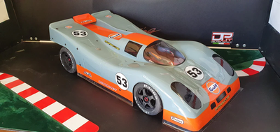 8508 Delta Plastik 1/7 Porsche 917 Body - Clear 2mm (w/ Decals)