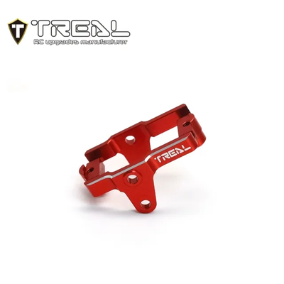 X003LAWUN7 TREAL Aluminum 7075 Servo Mount for 1/18 TRX4M Upgrades-Red