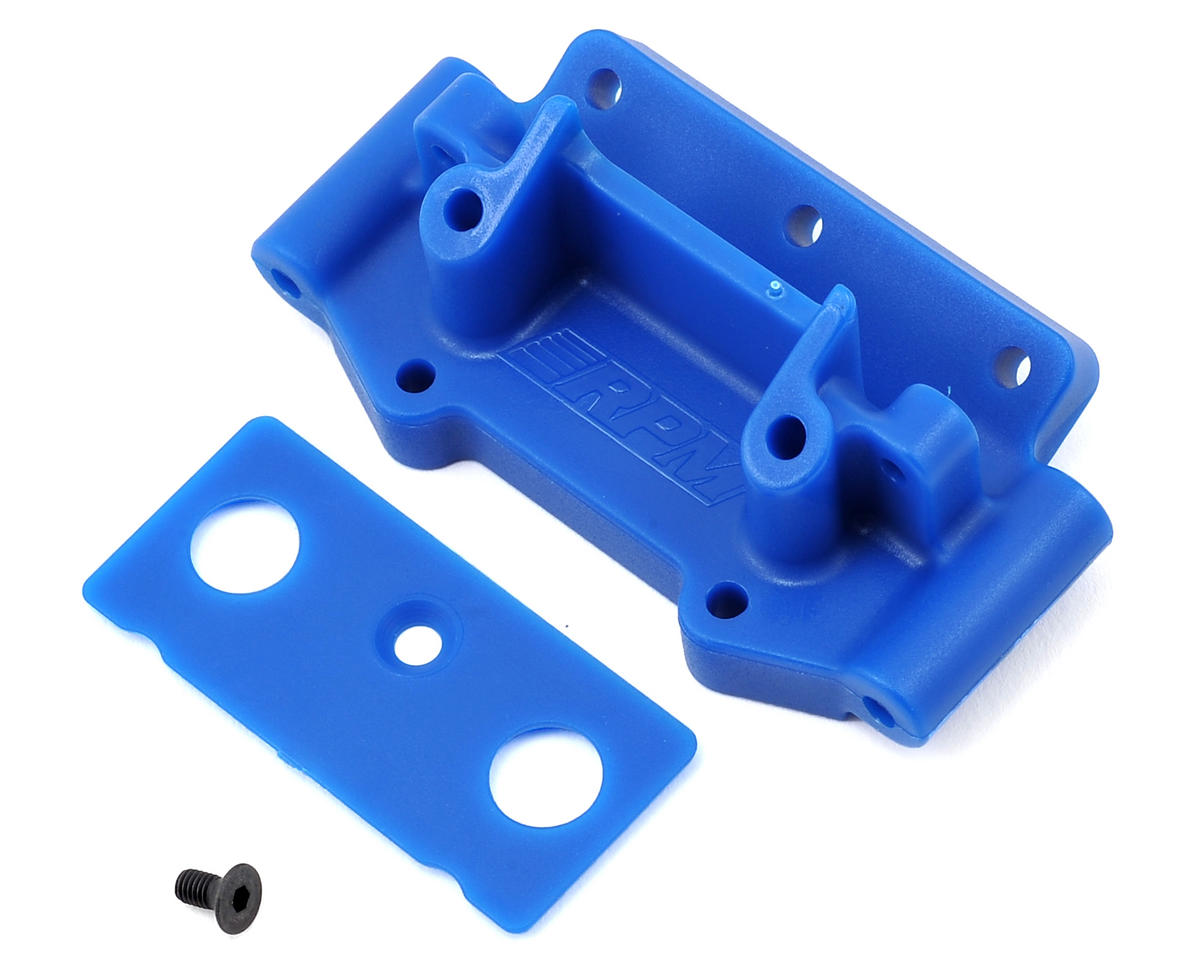 RPM73755 Front Bulkhead for Traxxas 2WD (Blue)