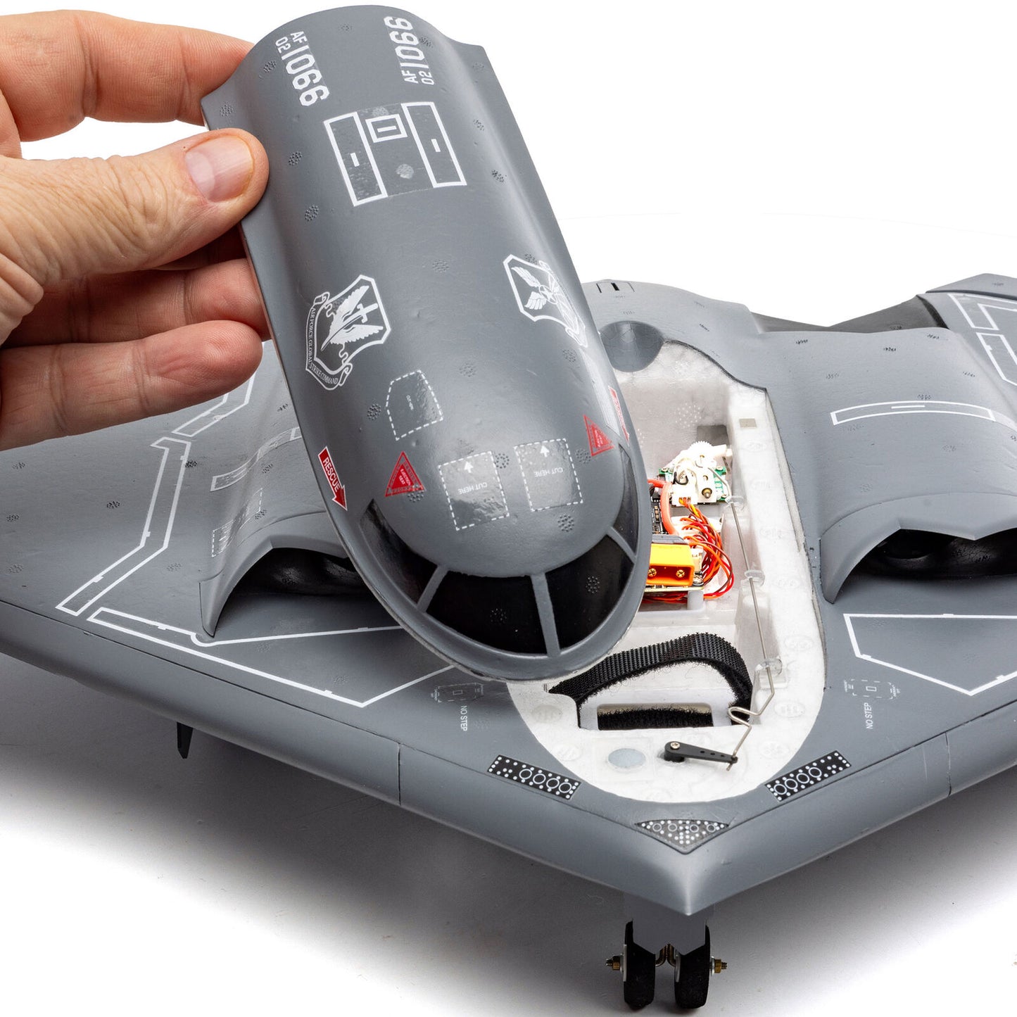 EFLU09050 Micro B-2 Spirit of America Twin 30mm EDF BNF Basic