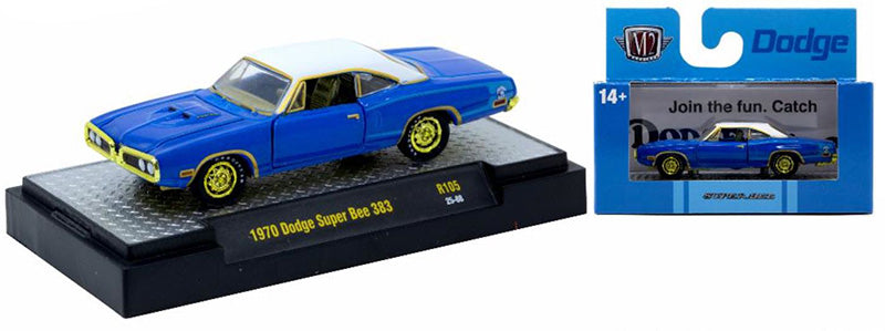 M2 Machines 32500-105 1970 Dodge Super Bee 383 CHASE!!!