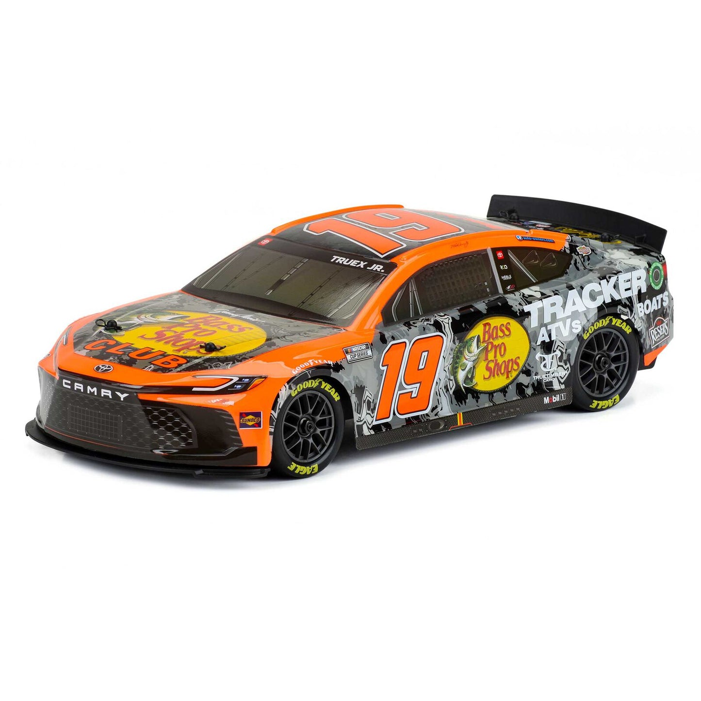 LOS1122419 1/12 4WD NASCAR RC Race Car RTR, Martin Truex Jr. #19 Bass Pro 2024 Toyota Camry