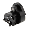 MEUS Racing SCX24 Brushless Transmission Black Aluminum Complete Gearbox for 1/24 SCX24