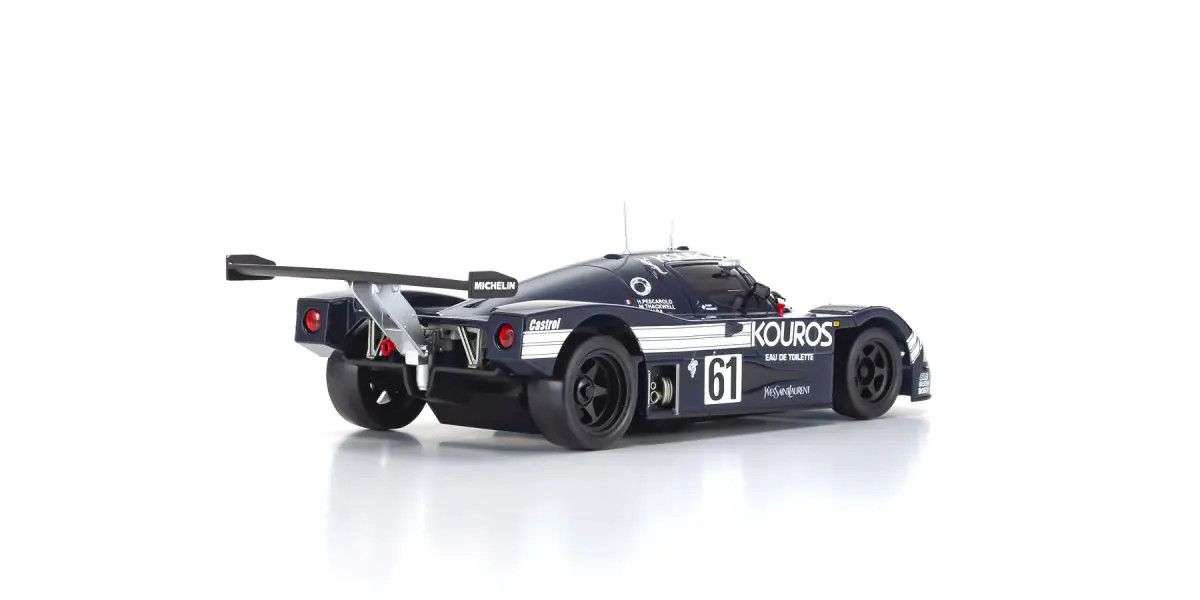 KYO32362KR Mini-Z RWD MR-04 Sauber-Mercedes Gruppe-C-Rennsportwagen C9, Nr.61, LM1988