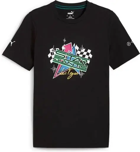701227991 Mercedes Benz F1 Special Edition Las Vegas GP T-Shirt-