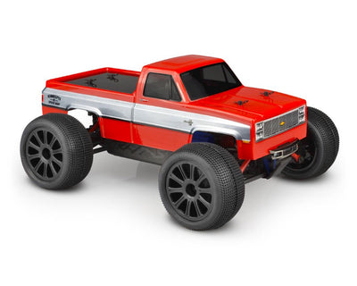 JCO0382 1982 GMC K10 Body for Traxxas 1/16 E-Revo (Clear)