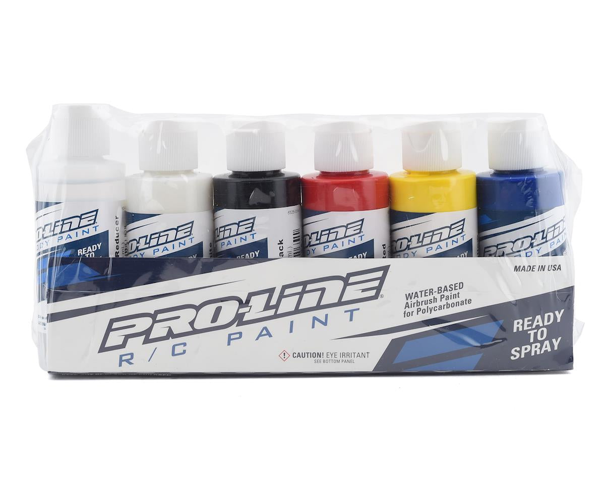 PRO632300 Airbrush Paint Primary Color Set (6)