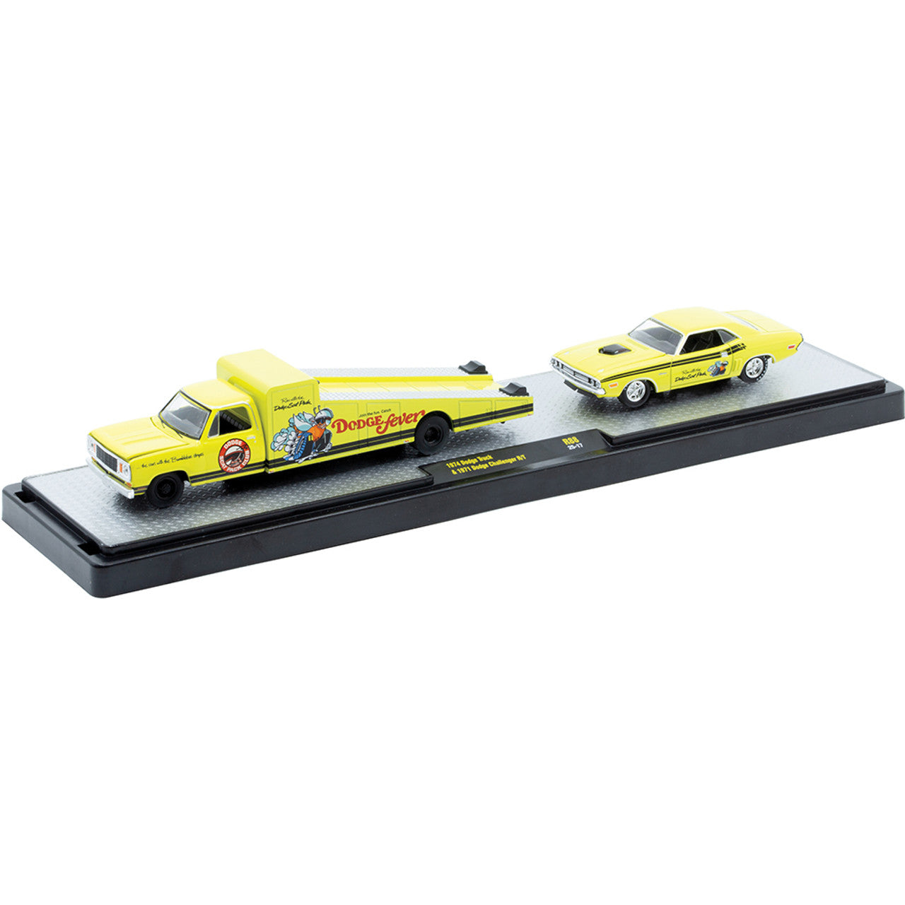 M2 Machines 36000-88 Auto-Haulers 1974 Dodge Ramp Truck & 1971 Dodge Challenger R/T - Dodge Fever