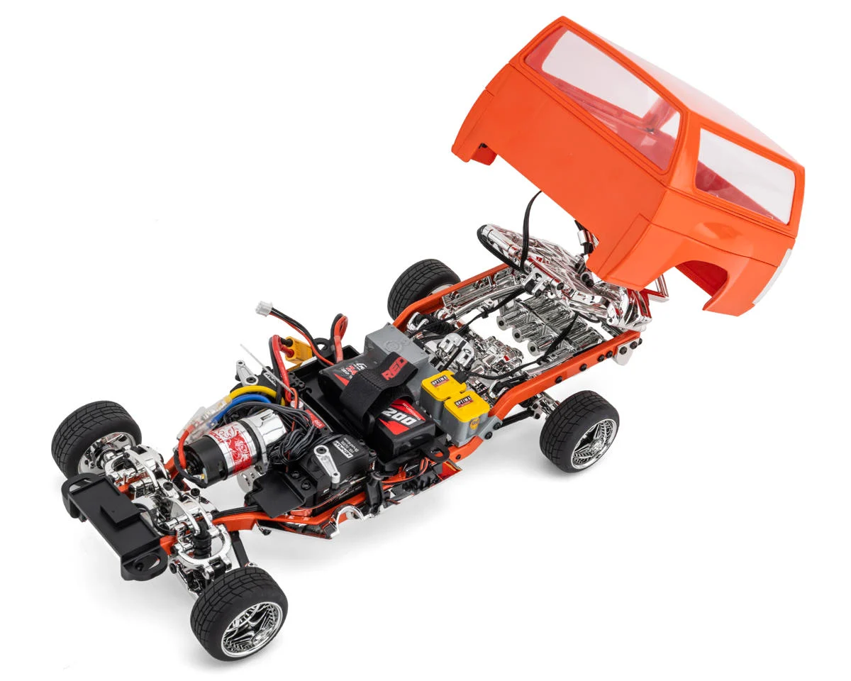 RER43259 Redcat Founders Edition 1993 Nissan Hardbody 1/10 RTR Bed Dancer (Orange)