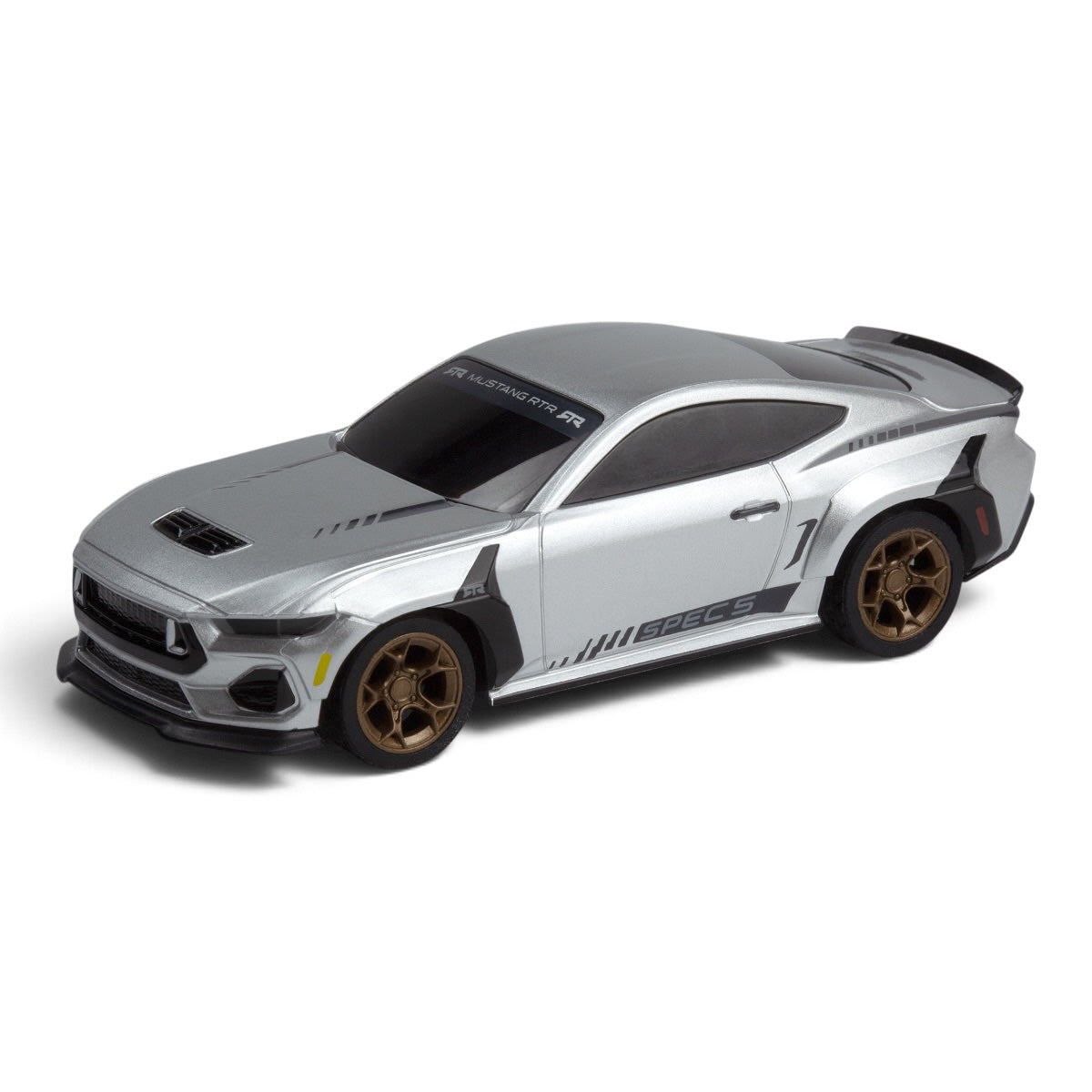 HPI161428  nano-TTR Ford Mustang RTR Spec5 - Iconic Silver