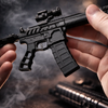 GoatGuns AR15 Skeleton Model Black