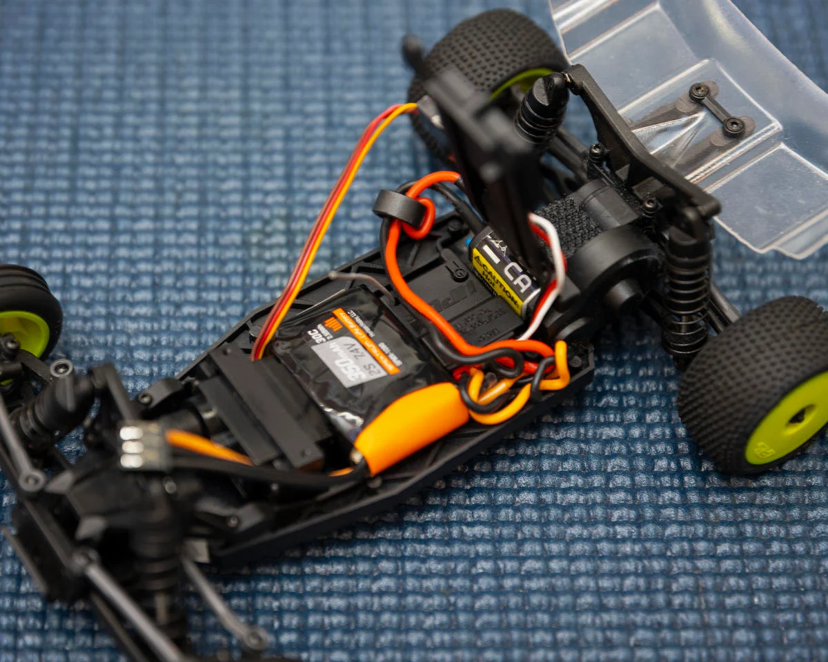UPG-11019 UpGrade RC Low CG Molded Plastic ESC/Receiver Case for Losi Micro-B