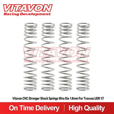 VITAVON UDR0117 UDR CNC Stronger Shock Springs Wire Dia 1.8mm