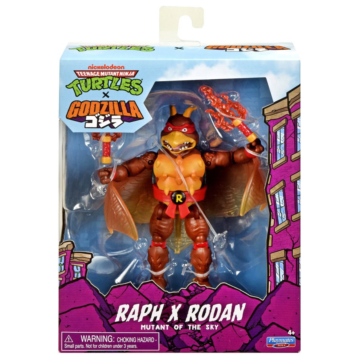 84670 Teenage Mutant Ninja Turtles x Godzilla Action Figure
