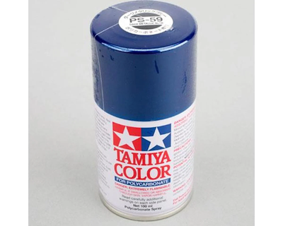 TAM86059 PS-59 Dark Metallic Blue Lexan Spray Paint (100ml)