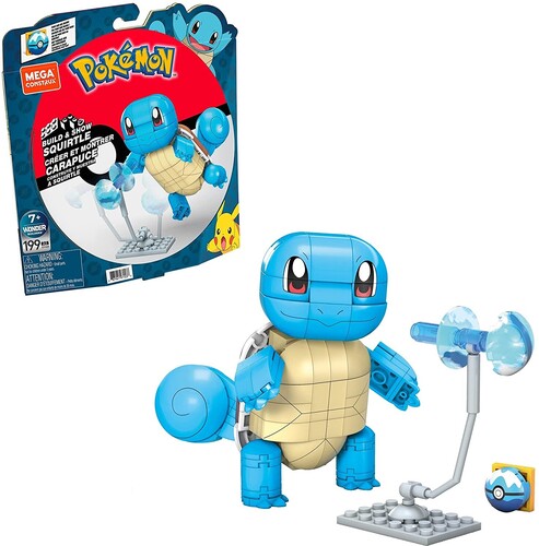 GYH00 Mega Pokemon Build and Show Squirtle