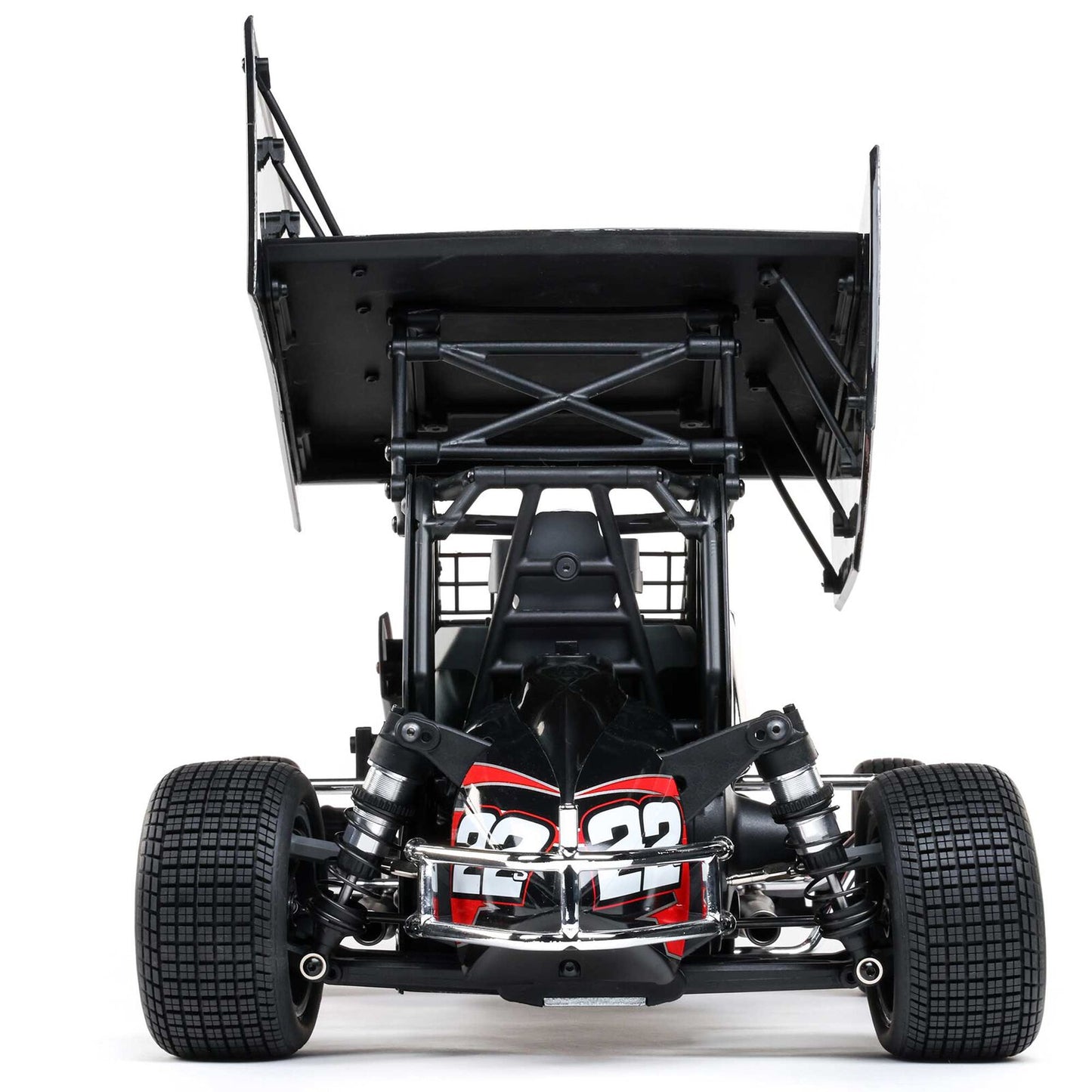 LOS-2359 1/10 Scale  2WD 22S Sprint, RTR with Battery and Charger, Red