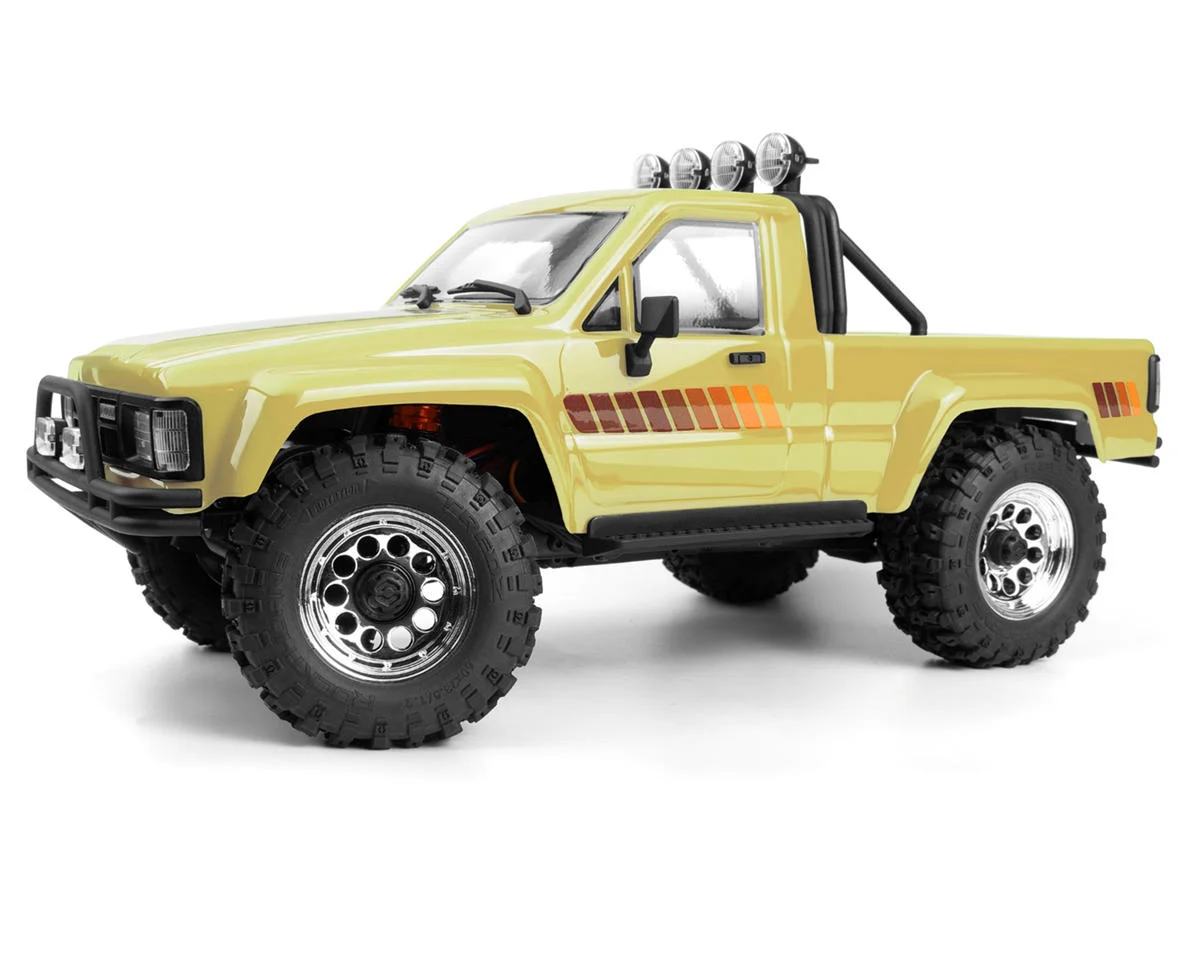 HPI161255 HPI Venture18 1985 Toyota Hilux SR5 1/18 RTR 4WD Brushless Rock Crawler (Crème)